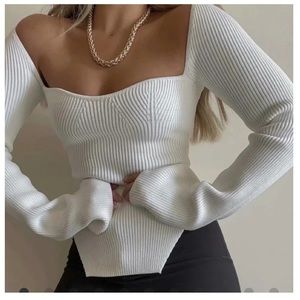 Halsey knitted top from isola clothing on Instagram